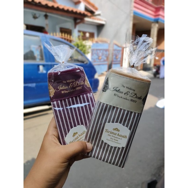 Souvenir Dompet  Salur Besar Kemas Plastik
