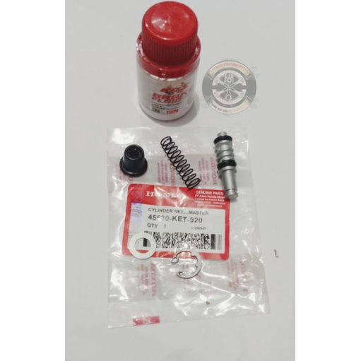 SEAL MASTER REM DEPA + PLUS + MINYAK REM FDX SUPRA X 125 SUPRAX 110 FIT NEW KARISMA KIRANA TIGER MEGA PRO GL AHM KET