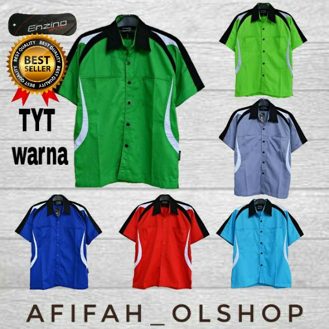 Kemeja seragam kombinasi ENZINO SPORT