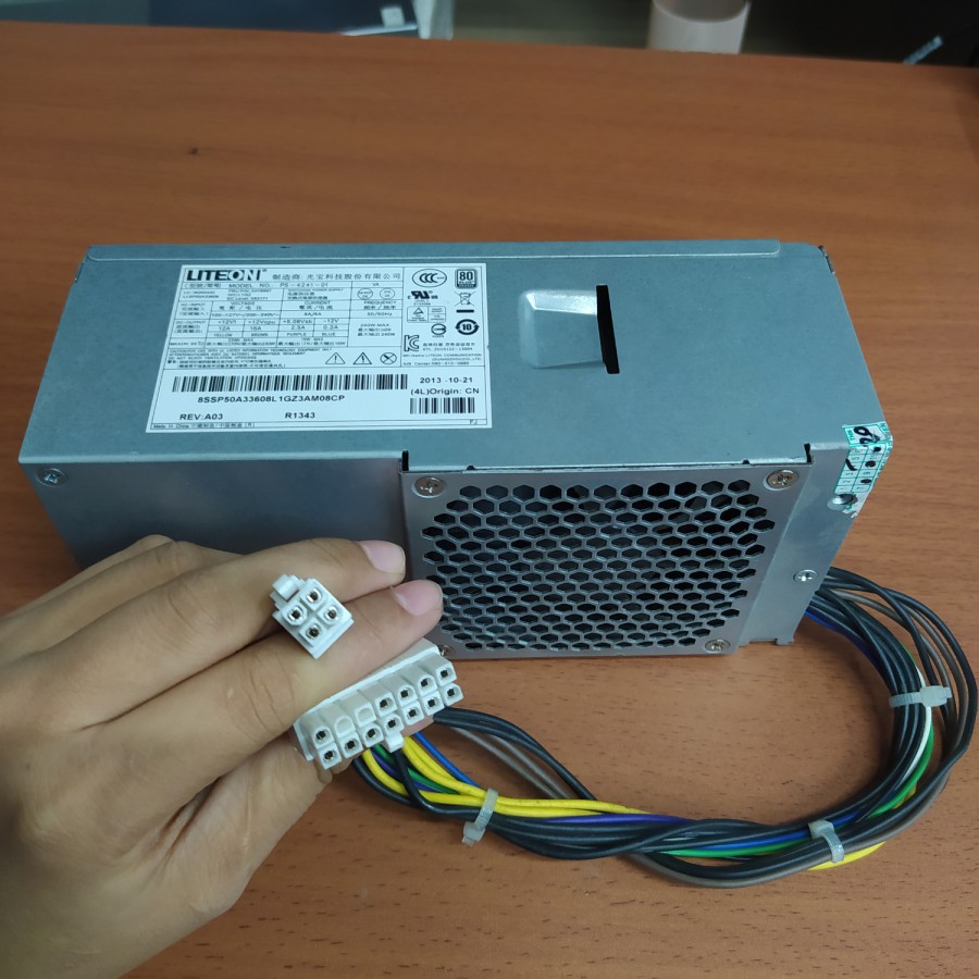 Power Supply Lite on ps-4281-02 14pin untuk PC LENOVO ThinkCentre M92