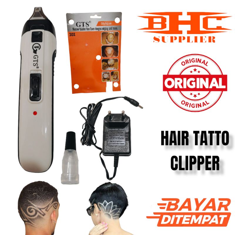 Alat ukir rambut hairtato alat cukur rambut pen trimmer GTS  ARTIST 9809