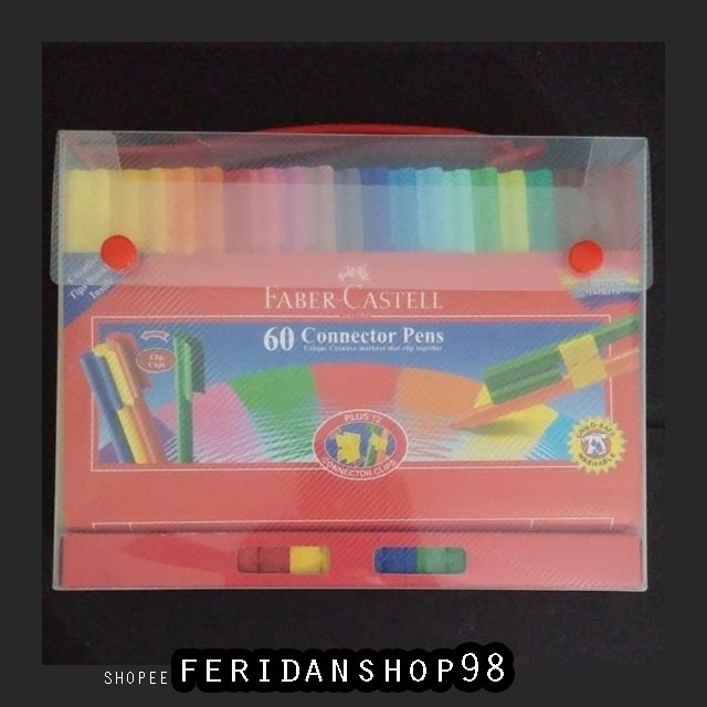 

BT833 CONNECTOR PEN FABER-CASTELL BEST 60 WARNA BY FERIDANSHOP98