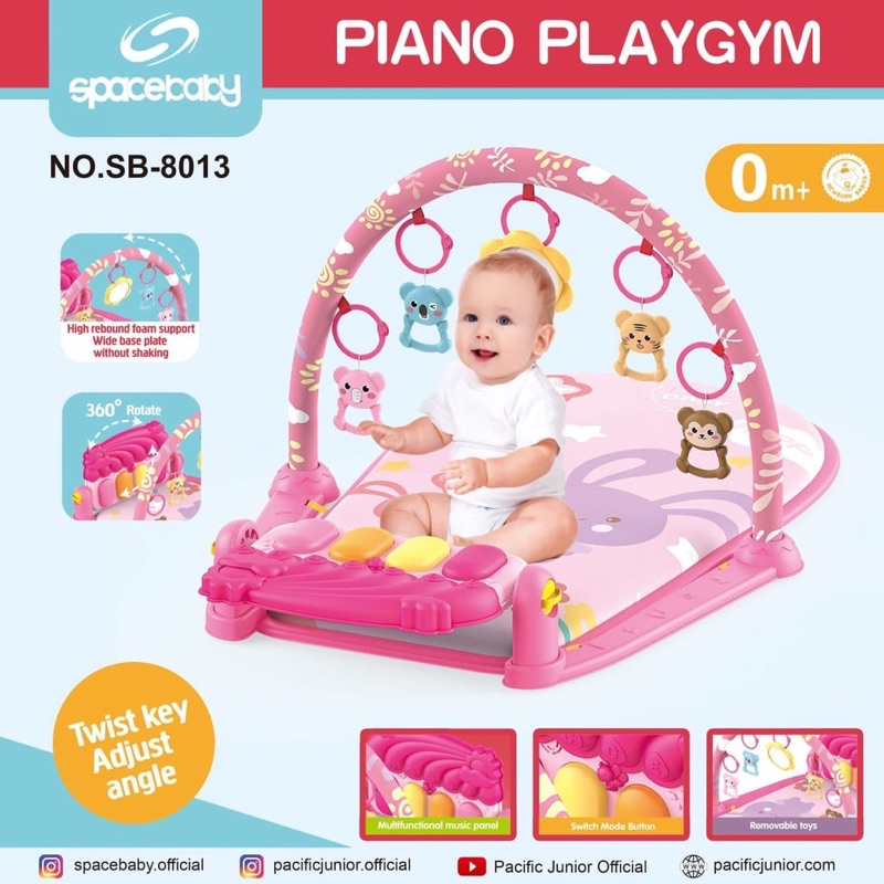 SPACEBABY Space Baby SB 8013 PIANO PLYAGYM Playmat Matras Musik Set