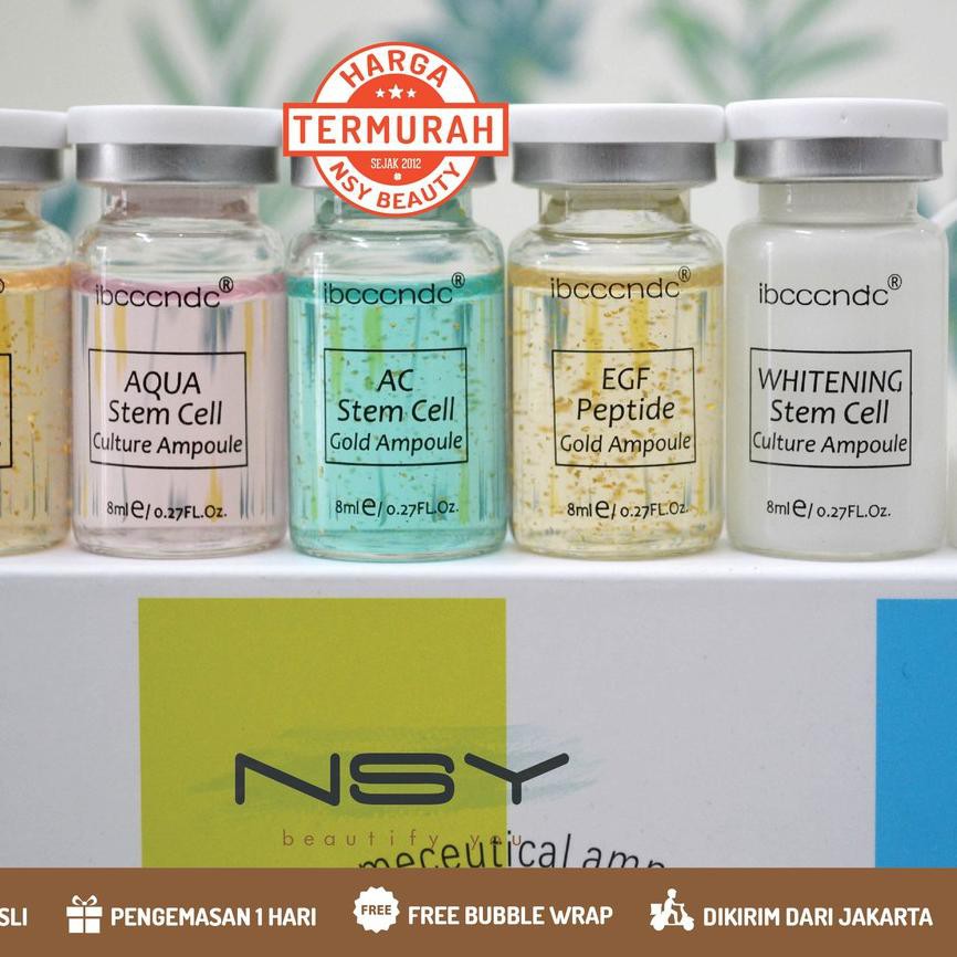 ☋ SERUM BB GLOW DERMAWHITE/PEPTIDE GOLD/AC STEM CELL/WHITENING/SALMON DNA IBCCCNDC NOT STAYVE ➳