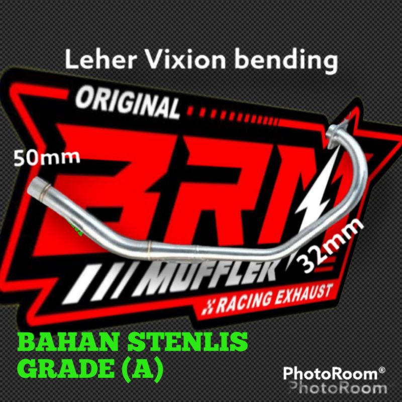 Header Leher Knalpot VIXION OLD VIXION NEW FULL BENDING PROMO COD TERLARIS TERMURAH