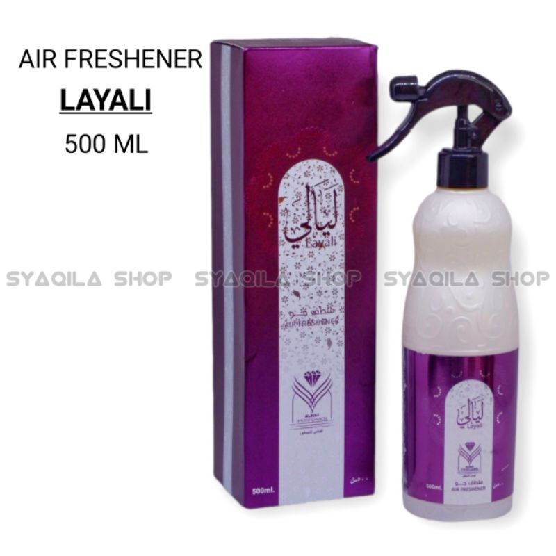 Air dan Linen Pengharum Ruangan Almas Sultany Air freshener Spray 480 ML