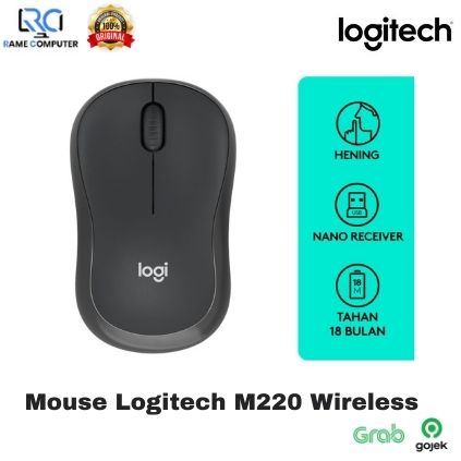 Logitech M220 Silent Wireless Mouse
