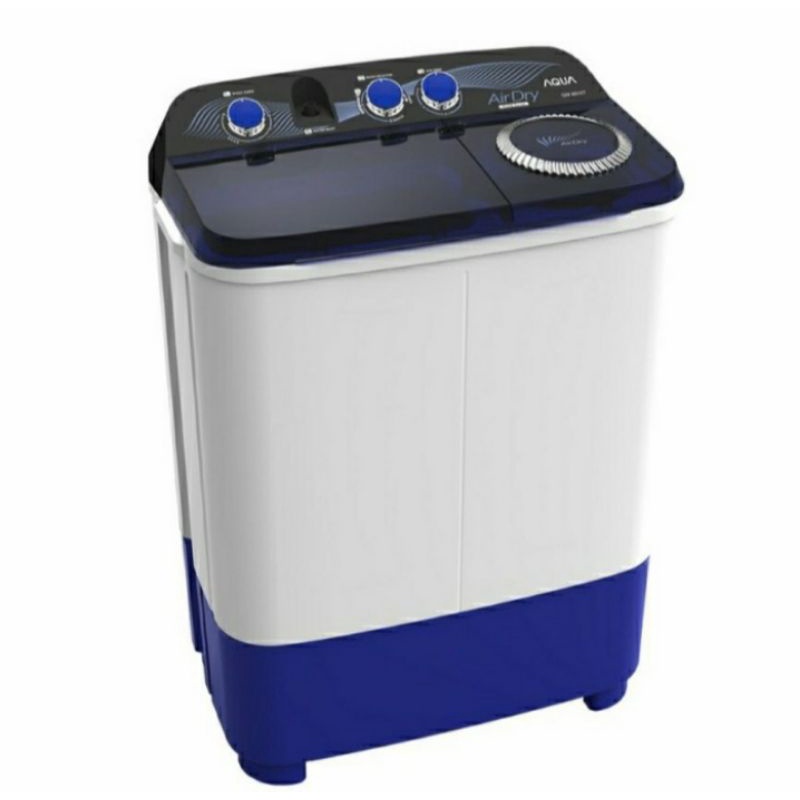 AQUA JAPAN Mesin Cuci 2 Tabung 9kg QW-950XT Twin Tub Semi Otomatis