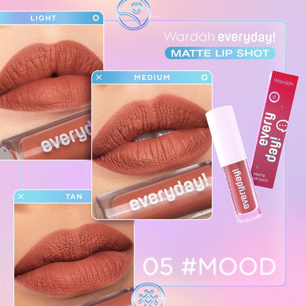 WARDAH Everyday Matte Lip Shot | Lip Cream