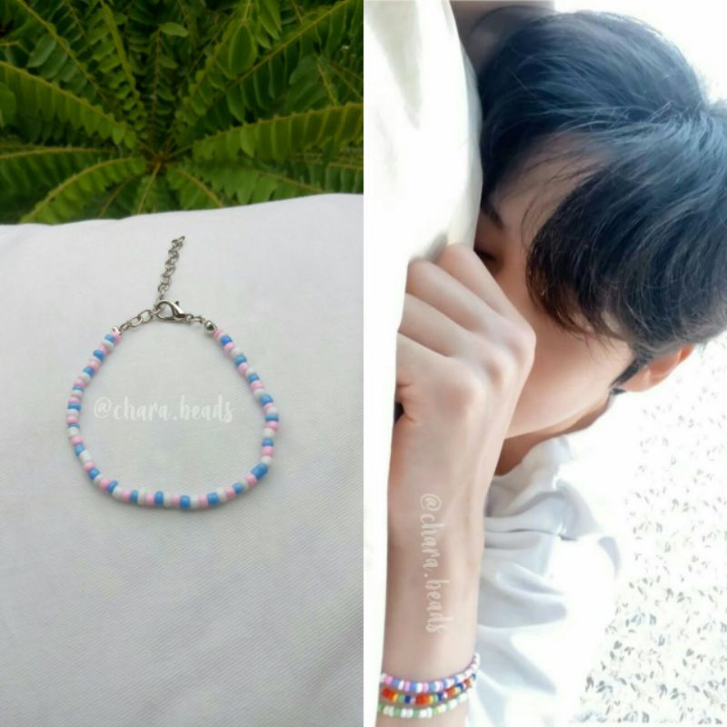 Yunho Ateez beads bracelet // gelang Yunho Ateez