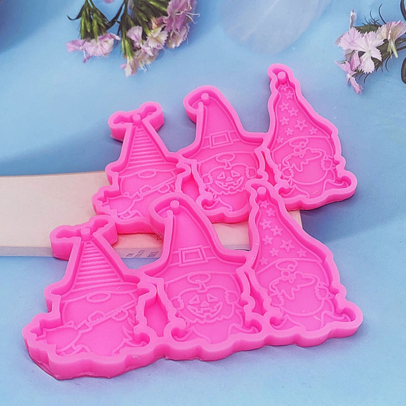 Zzz Cetakan Kue Tema Halloween 3D Bahan Silikon