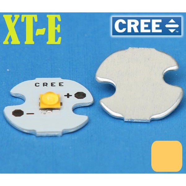 Led 5W CREE XT-E LED WARM EMITTER USA 16MM PCB 1.5A