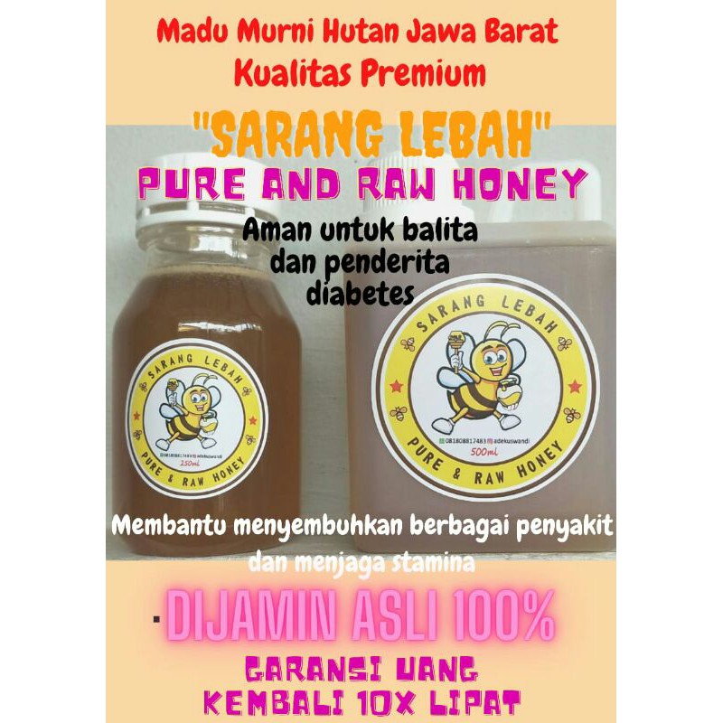 

MADU ASLI | MADU HUTAN | MADU MURNI LEBAH LIAR PREMIUM JAWA BARAT