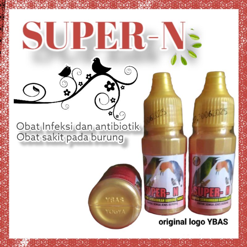 Super N vitamin burung harga 1 botol