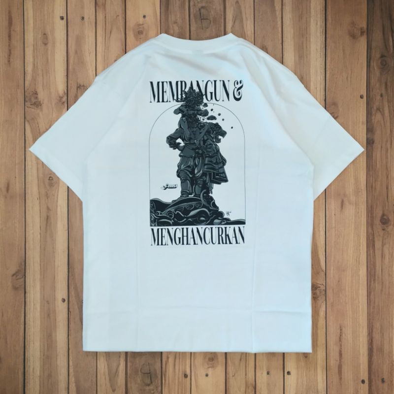 Ready Stock - Tshirt Feast - Membangun & Menghancurkan