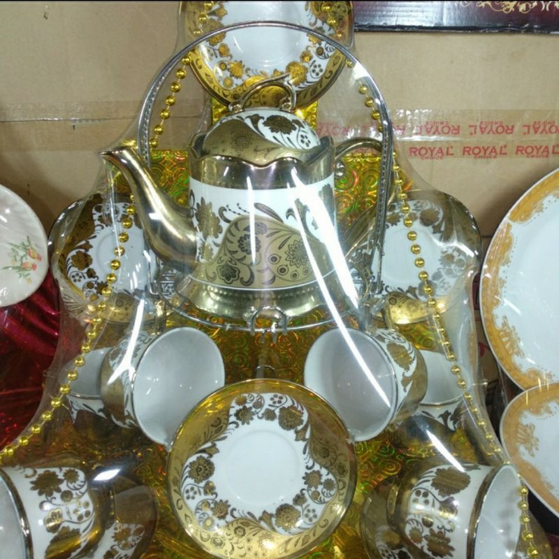 Tea Set Fiori Parcel Lebaran Hampers Idul Fitri