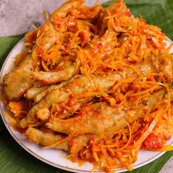 

[COD] Ceker Kecombrang 250gram (berat dengan bumbu 400gram) [COD]