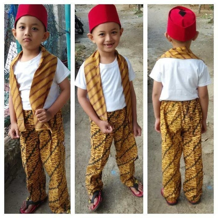 Pakaian Adat Jakarta Anak - Baju Adat Tradisional