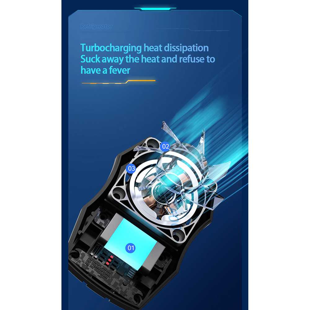 [ORIGINAL] Alat Pendingin Kipas Cooler Handphone HP Untuk Gaming Cooling Fan Smartphone Sejuk Dingin