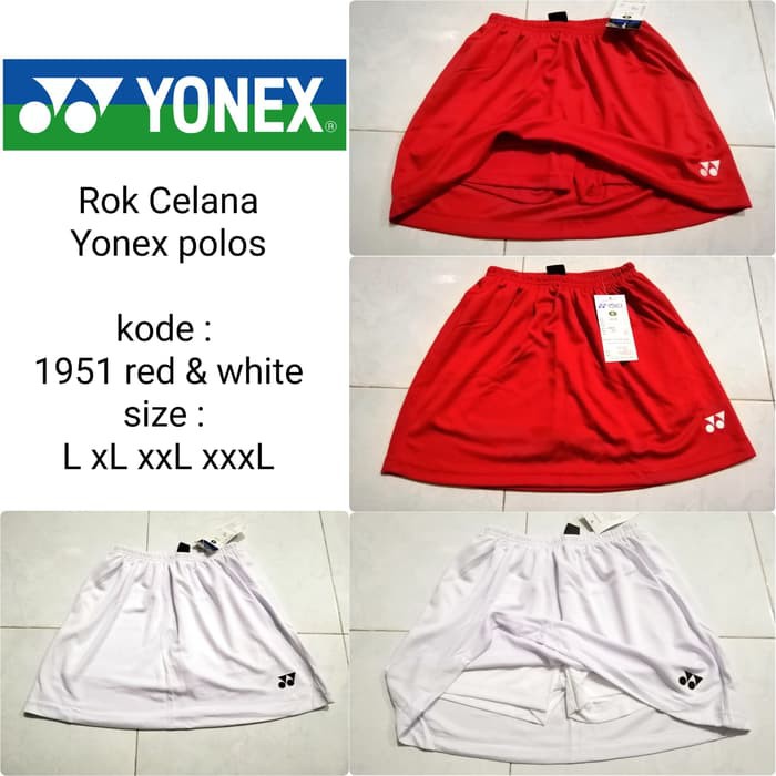 Rok celana badminton Yonex 1951 celana rok olahraga cewek murah impor