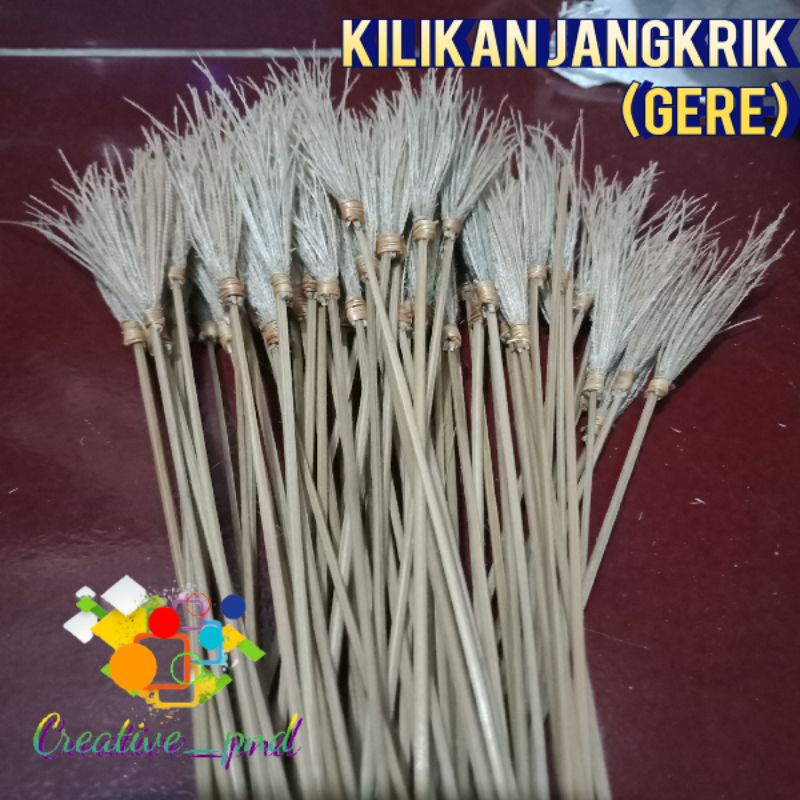 kilikan jangkrik aduan - gere jangkrik bahan rumput asli