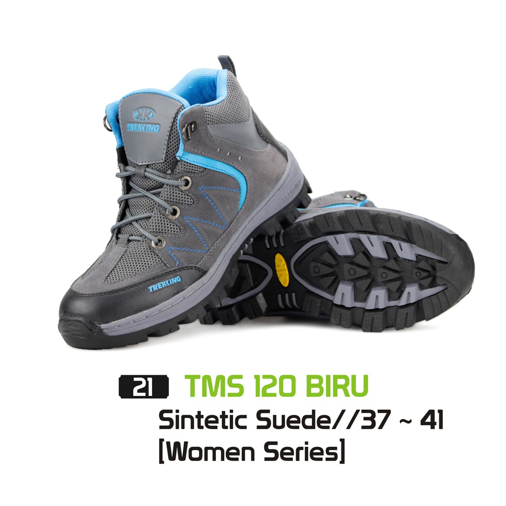 sepatu gunung wanita  / sepatu trekking tms 120 BIRU