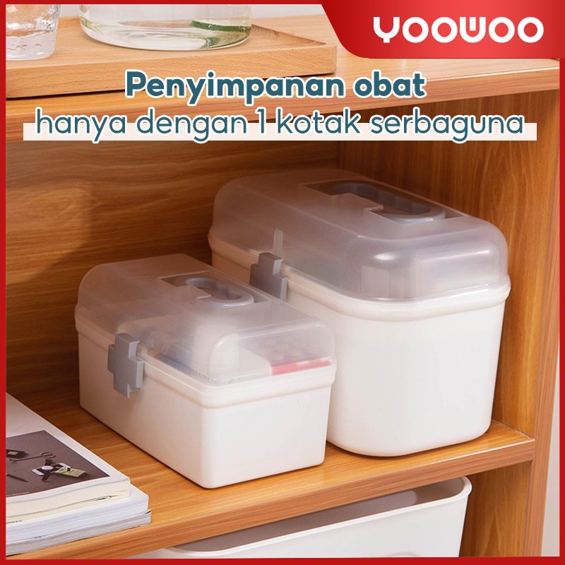 Kotak Obat / Penyimpanan Serbaguna / Medicine box / Storage Box Serbaguna