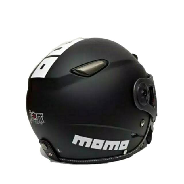 Helm Jpn Momo pilot Hitam dof