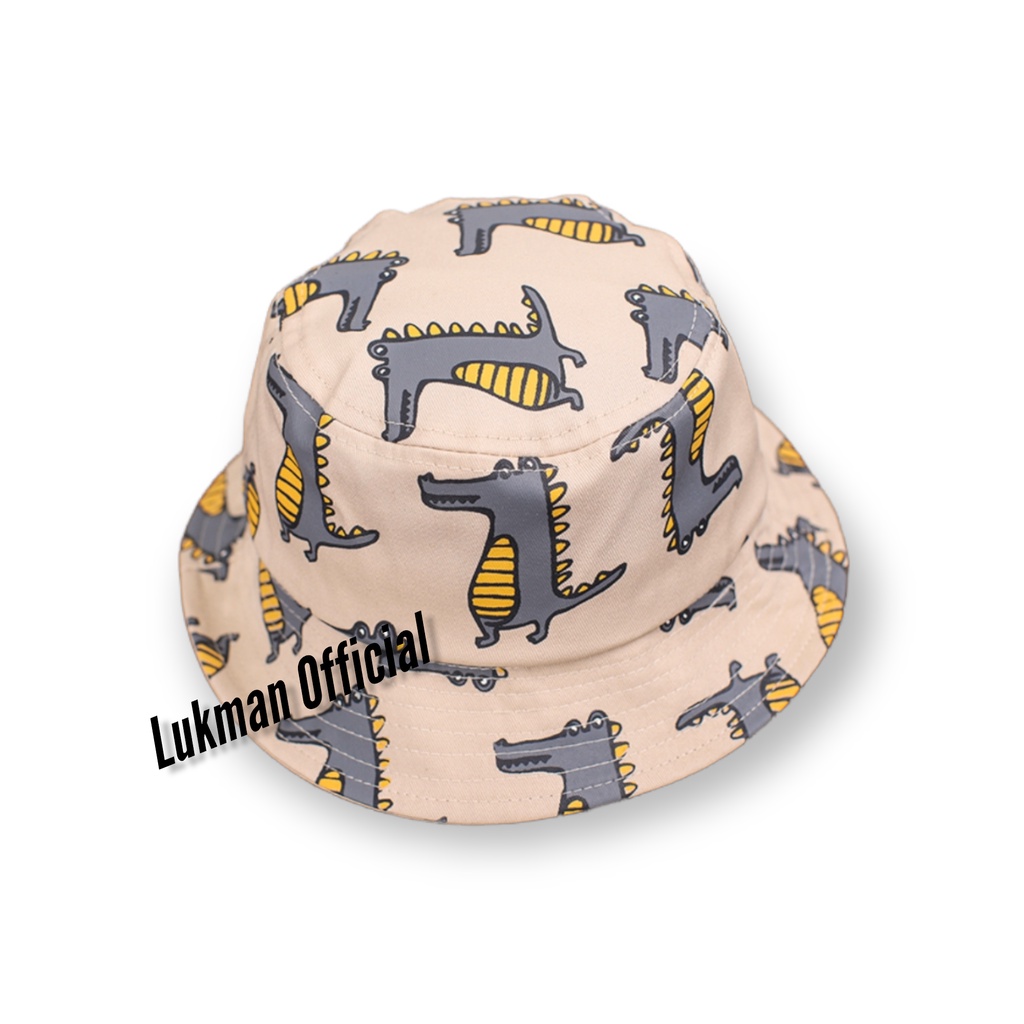 Bucket Hats Tali Motif Buaya / Topi Anak Terbaru 2022