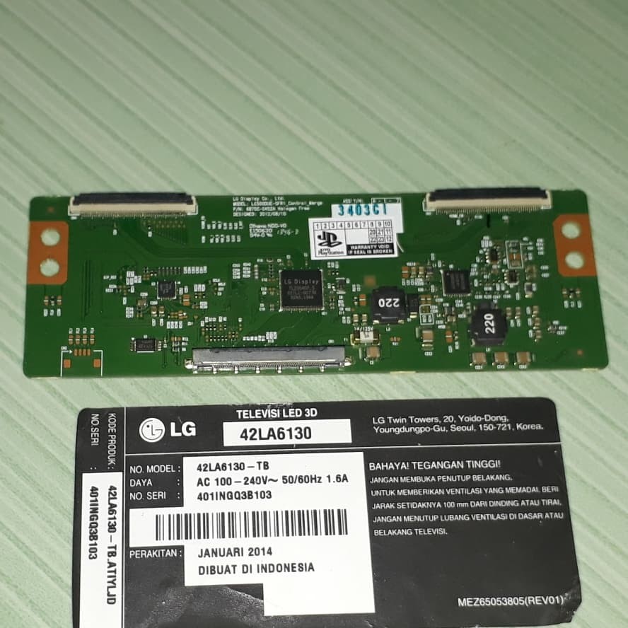 TCon T Con Ticon LG 42LA6130