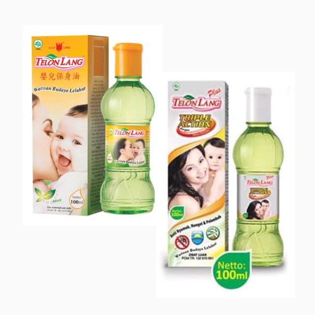 Minyak Telon  Plus Cap Lang 100ml ORIGINAL-BPOM