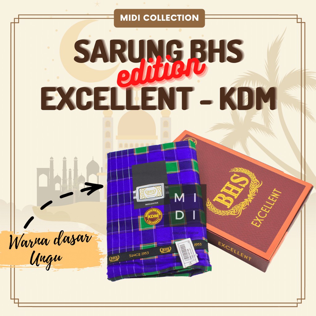 Sarung BHS EXCELLENT - KDM (Kombinasi Dam Daman)