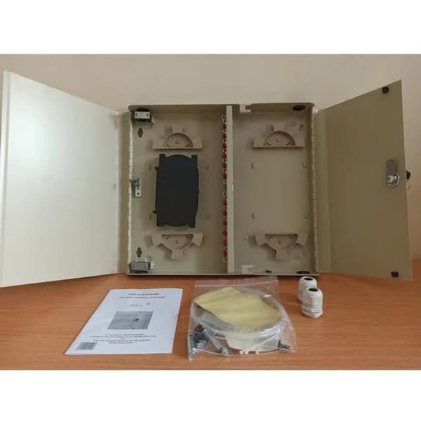 OTB Optical Termination Box Wallmount FC 24 Core Fiber Optic Merk PAZ