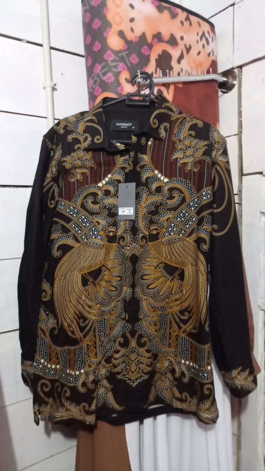 Maginot Kemeja Batik Pria Nakula-ls Lengan Panjang