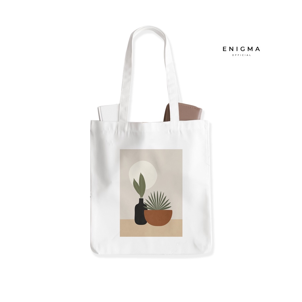 TOTEBAG KANVAS TAS WANITA AESTHETIC ORIGINAL ENIGMA