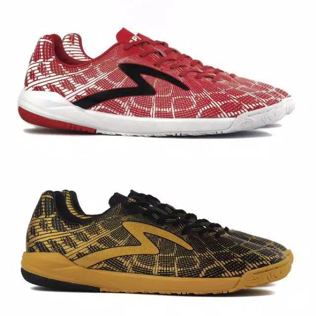 Futsal Specs Accelarator Fury In Red White & In Black Gold