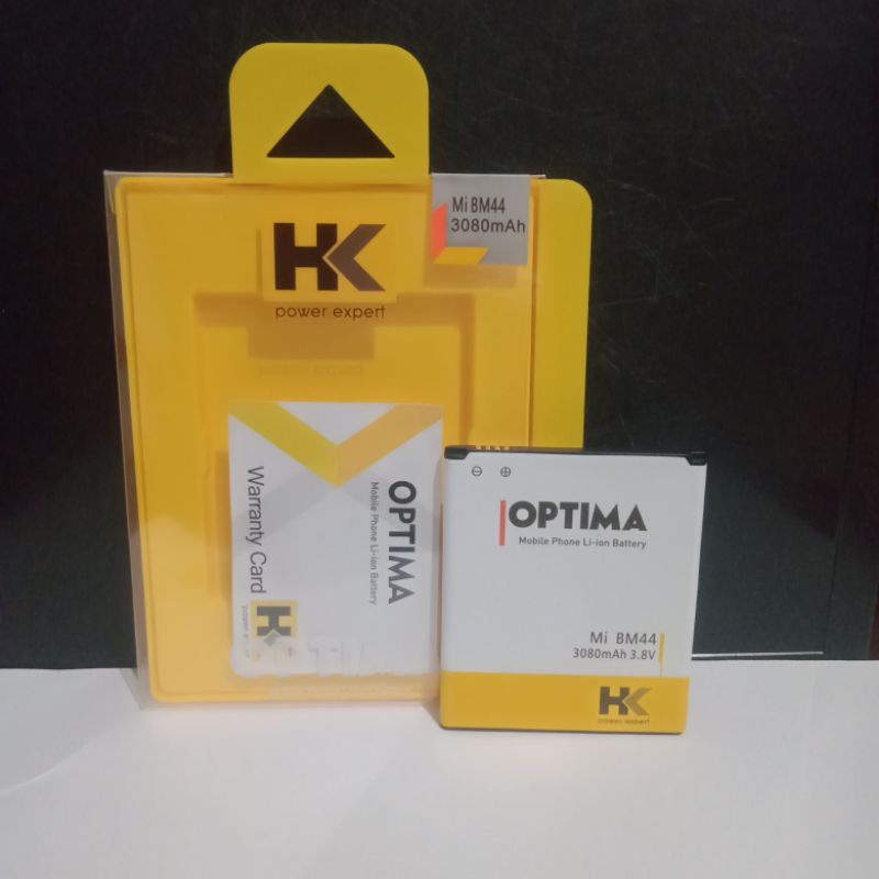 Baterai Xiaomi Redmi 2S - Batre Xiaomi 2s HK Optima - Baterai Redmi 2S BM-44 Mi-BM44