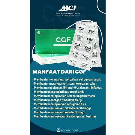 CGF ( Chrorela Growth Factor )