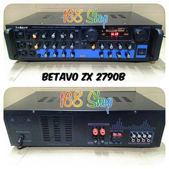 Amplifier Bluetooth Betavo ZX 2790B Mixing Power Amplifier