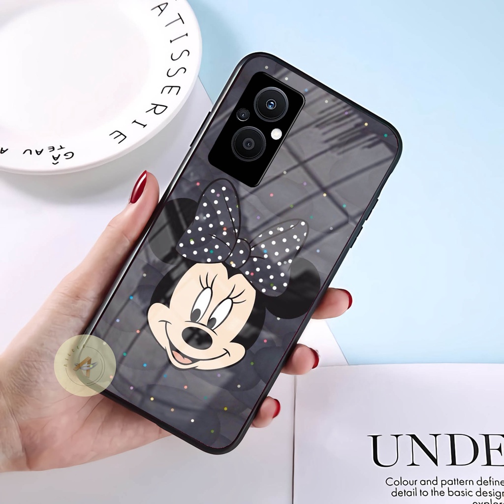 Softcase Glass Oppo Reno 7z - GK14 - Case HP Oppo Reno 7z - Case Oppo Reno 7z - Kesing HP Oppo Reno 