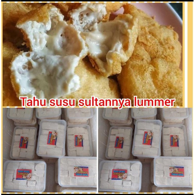 Jual Tahu Susu Lumer Premium Isi 50 Pcs Tahu Lumer Kemasan Box