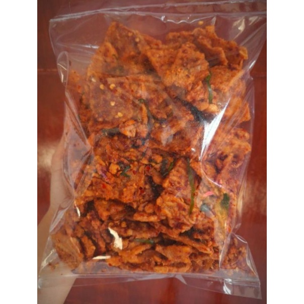 

Tempe pedas crispy