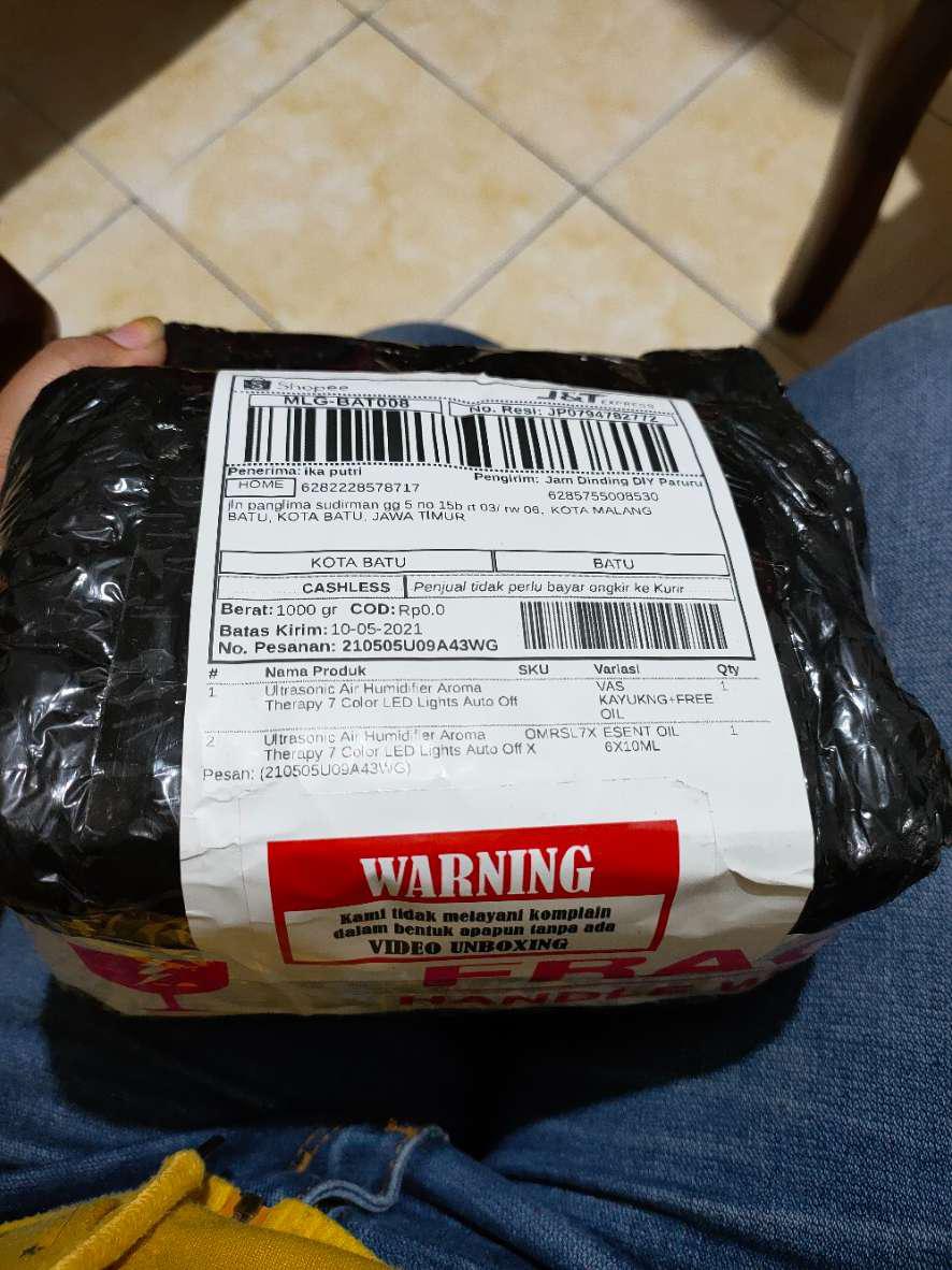 Taffware Air Humidifier Ultrasonic Aromatherapy/penyejuk Udara Aroma Terapi/pendingin Udara Aroma