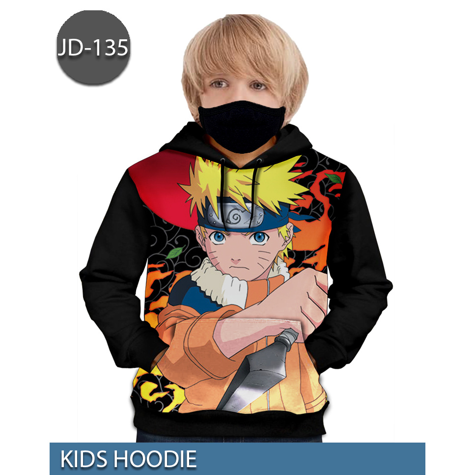Jaket Sweater Naruto Jaket Fullprinting 3D #JD-135