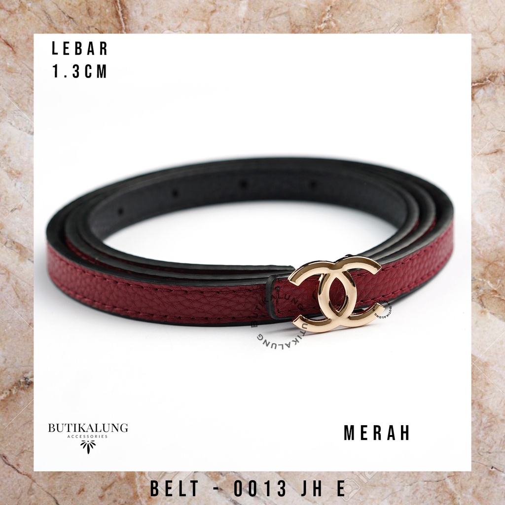 Ikat Pinggang Kulit Gesper Kulit Belt Kulit Sabuk Aksesoris Fashion Tali Pinggang Wanita BUTIKALUNG 0013JH