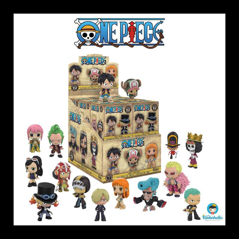 Baru Funko Mystery Minis Animation - One Piece (1 Pcs & Random) Action Figure Terupdate Al8