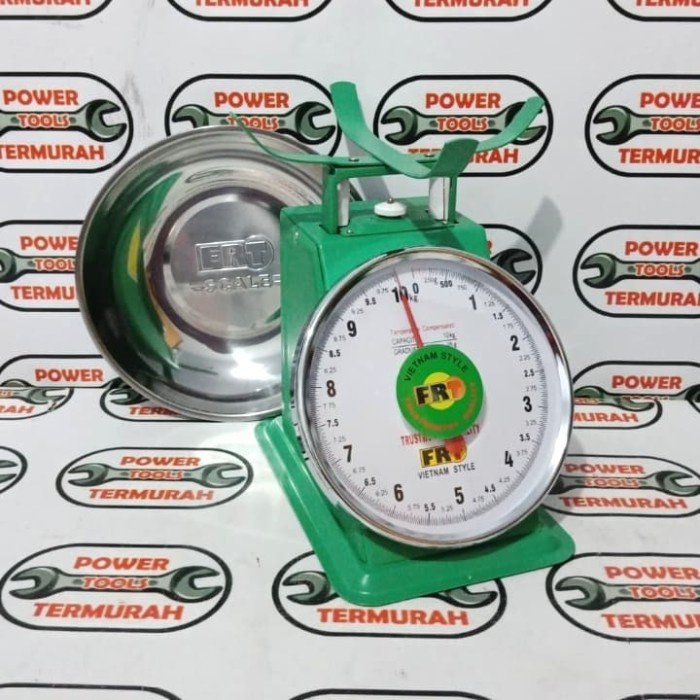 Timbangan Duduk 10 KG FRT Jarum Analog Dapur Kue Buah 10kg Mdl Vietnam
