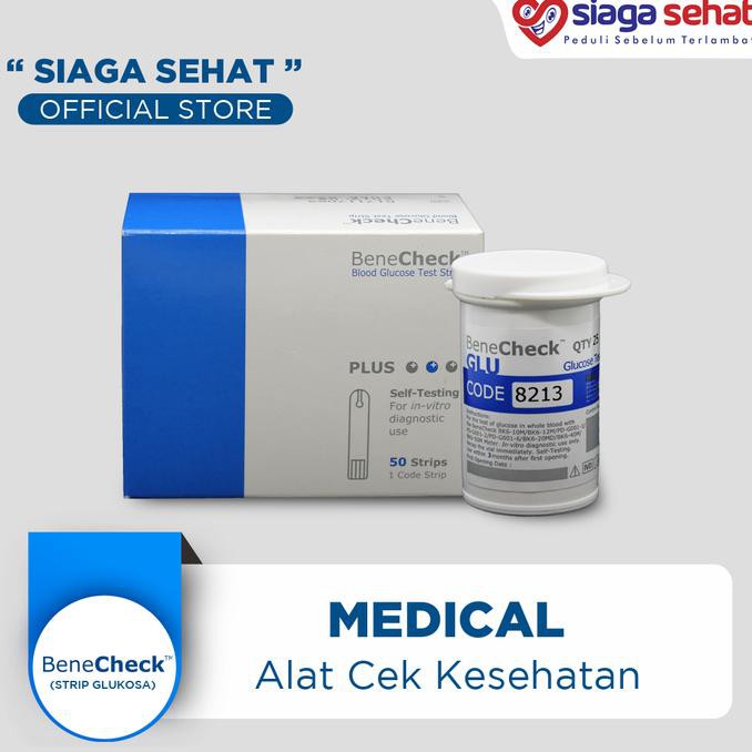 Benecheck - Test Strip Gula Darah ( Alat Kesehatan )