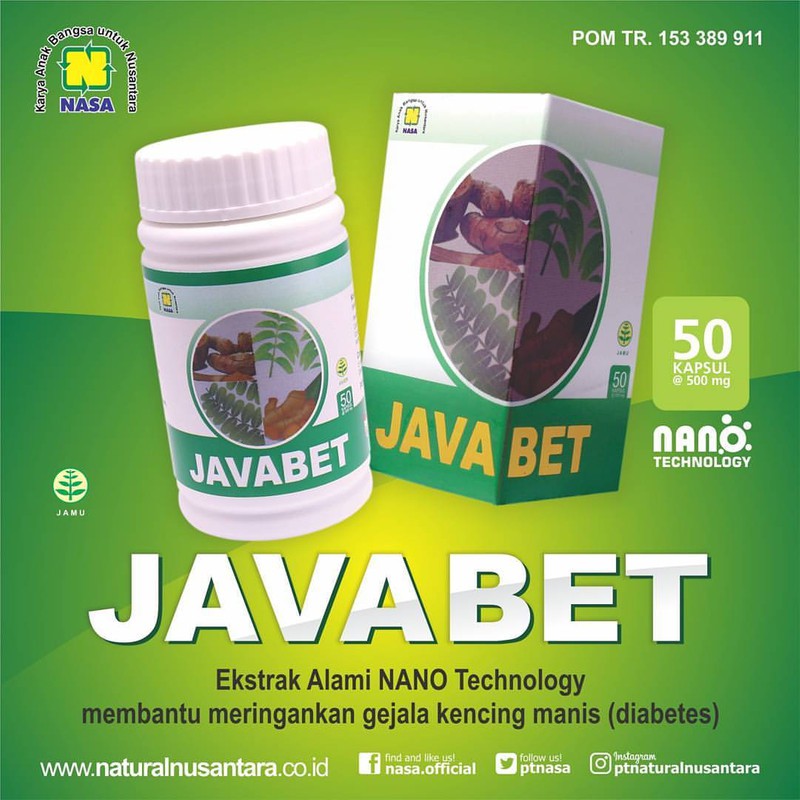 

OBAT DIABET DAN KENCING MANIS #JAVABET NASA. Herbal Utk Meringankan Gejala Diabetes & Kencing Manis