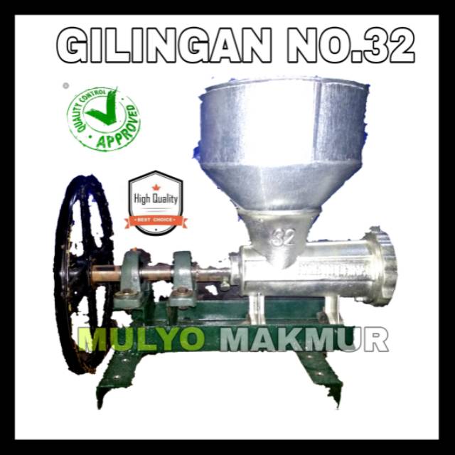 GILINGAN DAGING BUMBU PECEL SAMBAL KACANG GETUK NO 32